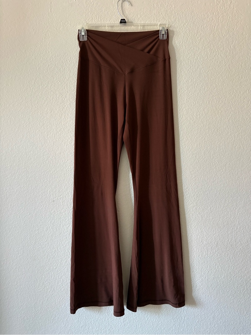 aerie offline Brown High-Rise Flare pants